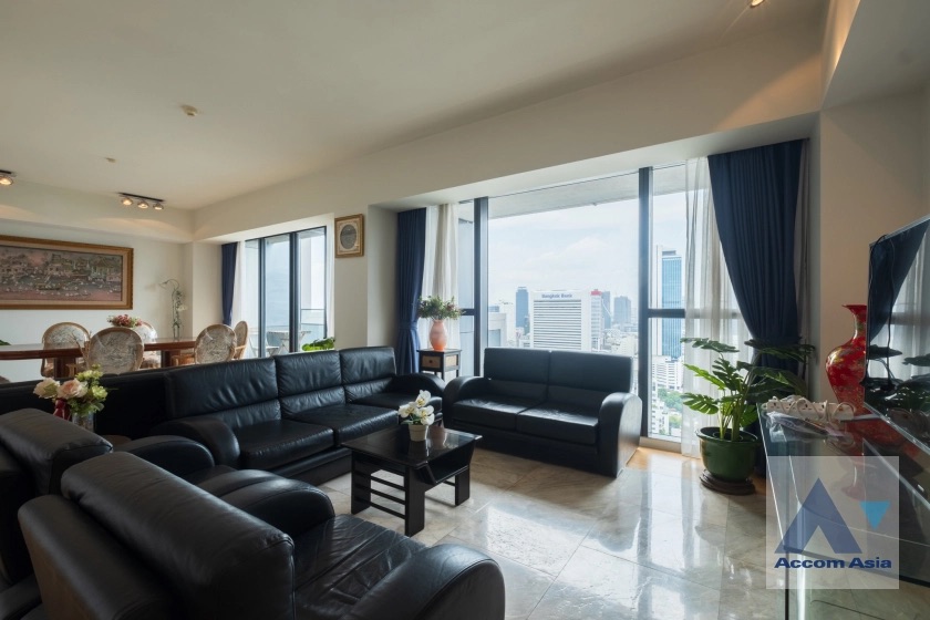 ให้เช่าคอนโดสาทร นราธิวาส : 3 Bedrooms Condominium for Rent in Sathorn, Bangkok near BTS Chong Nonsi - MRT Lumphini at The Met Sathorn (AA41107)