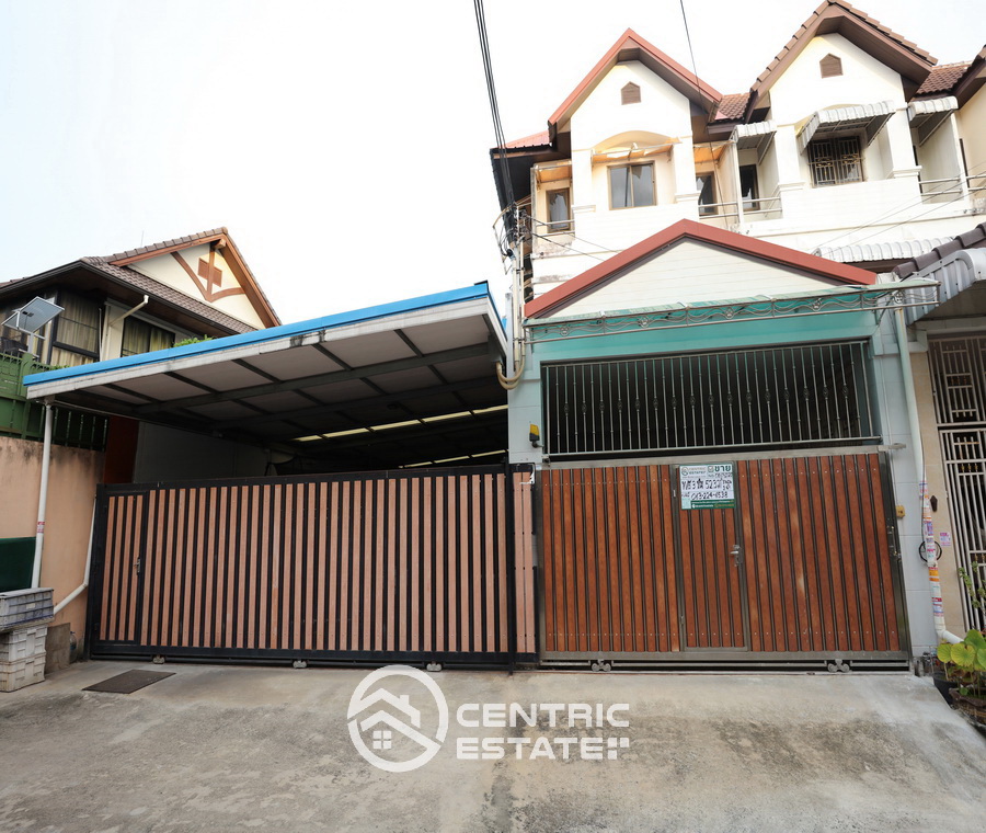 For SaleTownhouseBang kae, Phetkasem : Townhouse for sale, 3 floors, Mongmee City Bang Khae Village, Soi Kanchanaphisek 8, area 52.3 square wah, good location, corner house, full extension