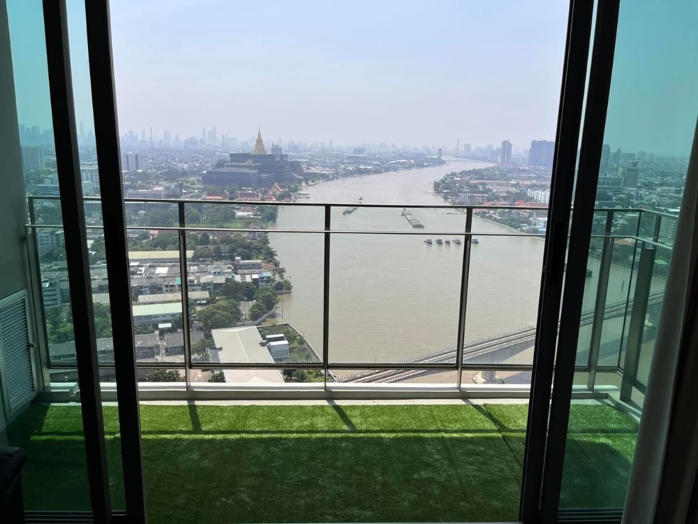 For RentCondoBang Sue, Wong Sawang, Tao Pun : Condo for rent, 333 Riverside, Building B, 29th fl., 2 bedrooms, 2 bathrooms, 86 sq m, next to MRT Bang Pho, along the Chao Phraya River, fully furnished, ready to move in, south side, Parliament side