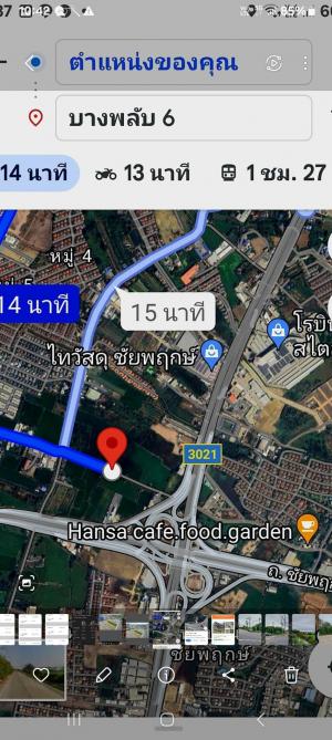 For SaleLandRama5, Ratchapruek, Bangkruai : Beautiful vacant land for sale, 25-2-44 rai, near Ratchaphruek Road