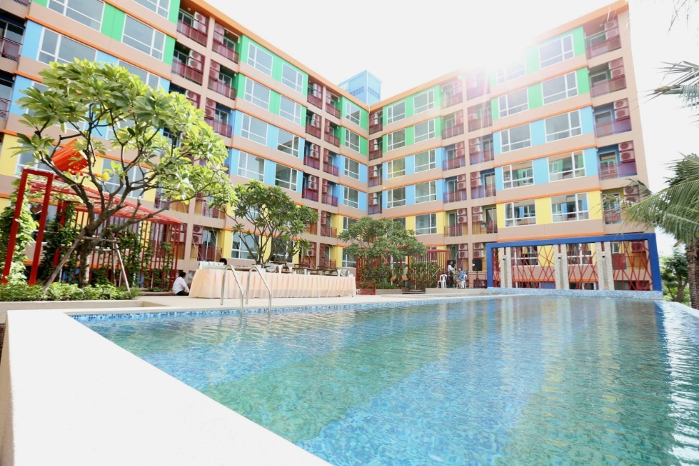 For SaleCondoRatchadapisek, Huaikwang, Suttisan : New condo in the heart of Huai Khwang, 1 bedroom, 40 sq m, ready to move in