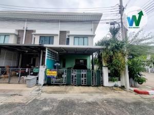 For SaleHouseRama5, Ratchapruek, Bangkruai : For sale: 2-storey townhouse, corner unit, 26.1 sq.w., Modi Villa, Pinklao-Ring Road, Bang Kruai, Nonthaburi, near Si Rat Expressway