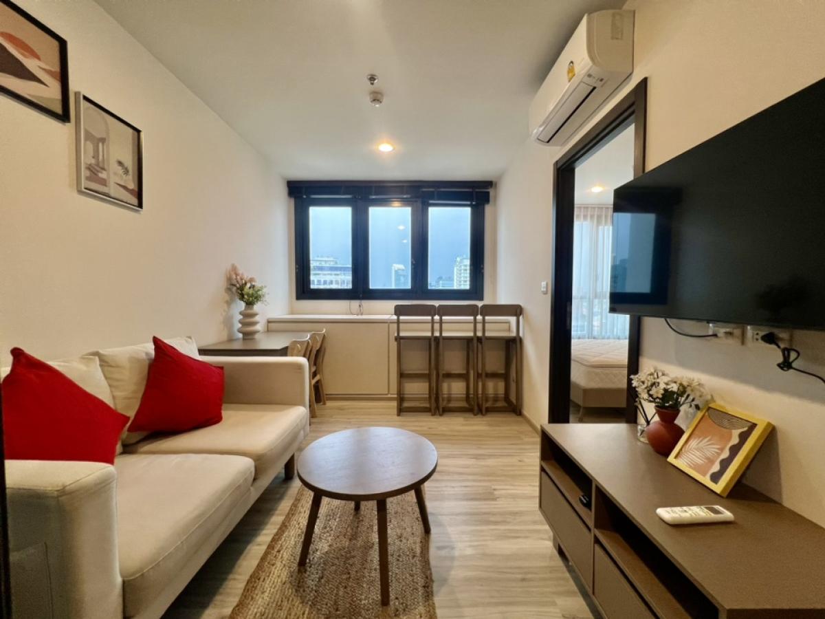 For RentCondoRatchadapisek, Huaikwang, Suttisan : 🔥Book now🔥 𝐗𝐓 𝐇𝐔𝐀𝐈𝐊𝐇𝐖𝐀𝐍𝐆 Large room 35 Sqm. 25th floor, beautiful view, fully furnished, ready to move in, special price only 18,000/month ✅ 𝐋𝐢𝐧𝐞: @𝐬𝐚𝐧𝐡𝐚𝐩𝐫𝐨𝐩𝐞𝐫𝐭𝐲