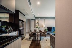 For RentCondoRatchathewi,Phayathai : New room! The Line Ratchathewi, a luxurious condo with beautiful decorations in the heart of the city, fully furnished, near BTS