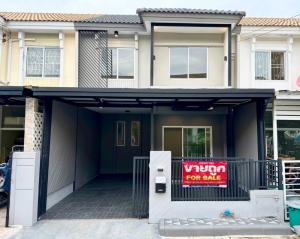 For SaleTownhouseBang kae, Phetkasem : Townhome 17.2 sq.w. Pruksa Town Petchkasem 81, house extension and built-in kitchen, 3 bedrooms, 2 bathrooms, beautifully decorated, ready to move in