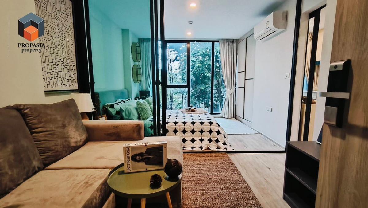 For RentCondoOnnut, Udomsuk : [FOR RENT] ‼️Condo Serio Sukhhumvit 50🚄🚆Close to BTS Onnuch and Expressway just a stone throw away.🛣️