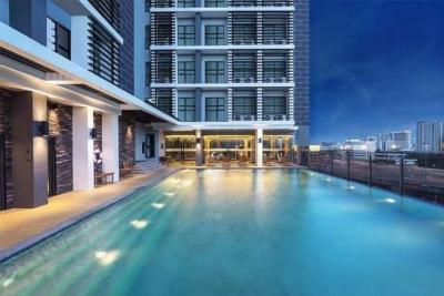 For RentCondoRatchadapisek, Huaikwang, Suttisan : Rhythm Asok 2 for rentFloor 14,Room size 23.5sqm.Rent 15,000฿/Month