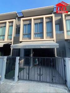 For RentTownhouseSamut Prakan,Samrong : For rent: 2-storey townhouse, Pleno Sukhumvit-Bangna project, near Bangna-Trad Road, code: T8075