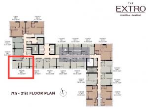 ขายดาวน์คอนโดราชเทวี พญาไท : ขายดาวน์ The Extro Rangnam ขนาด 1 ห้องนอน 35 ตร.ม. เพียง 7.3 mb ติดต่อ 0808144488