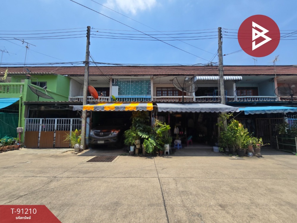 For SaleTownhouseRatchaburi : Townhouse for sale, area 20 square wah, Phongsawai, Ratchaburi