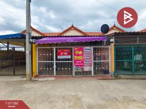 For SaleTownhouseRatchaburi : One-story townhouse for sale, area 20 sq m, Ku Bua, Ratchaburi.