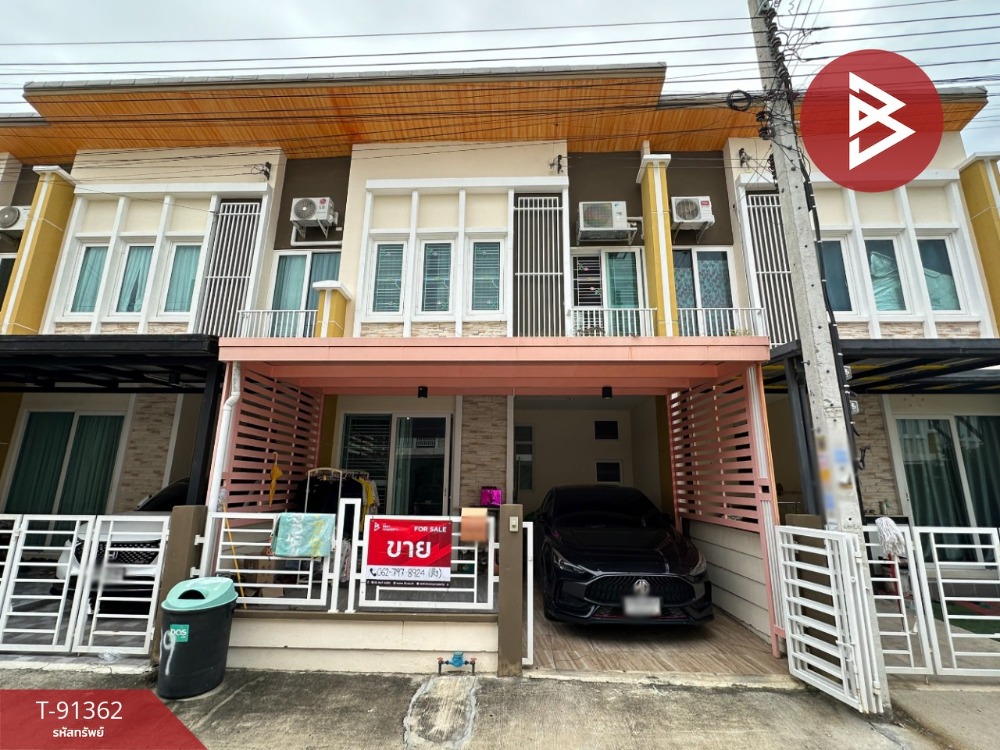 For SaleTownhousePattanakan, Srinakarin : Townhouse for sale, Golden Town Village, Srinakarin-Sukhumvit, Bang Muang, Samut Prakan