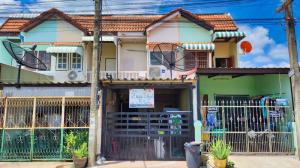 For SaleTownhouseKaset Nawamin,Ladplakao : Townhouse, Soi Phianon, Lam Luk Ka, near BTS Khu Khot, ready to move in, Khu Khot Subdistrict, Lam Luk Ka District, Pathum Thani Province