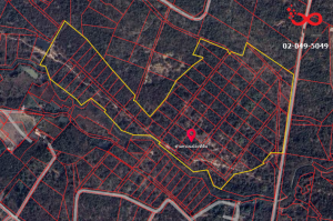 For SaleLandLampang : Land for sale, 103 rai, 2 ngan, 89 square wa, Soi Samphan, Bangkok-Lampang Road