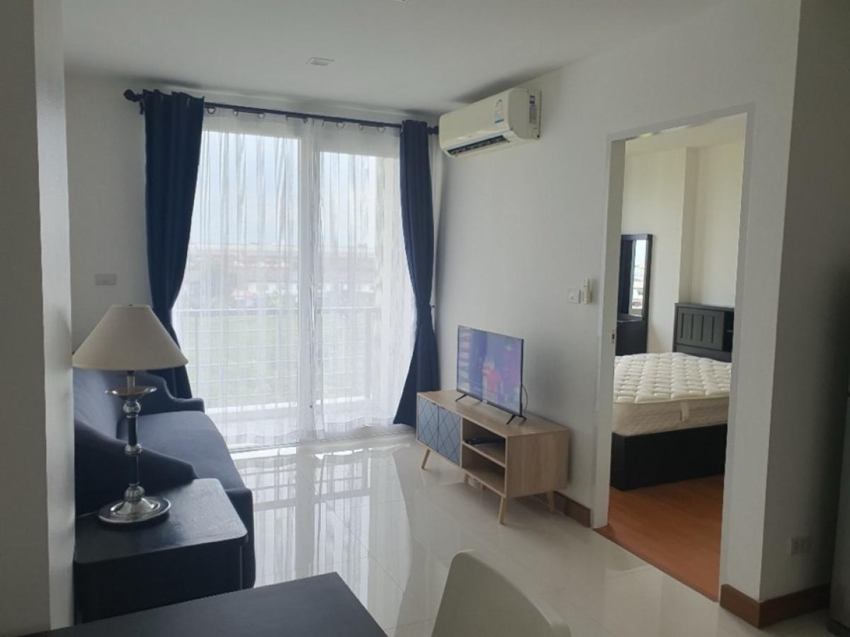 For RentCondoLadkrabang, Suwannaphum Airport : ✅For rent: Condo Airlink Residence Romklao-Lat Krabang, 1 bedroom, 1 bathroom, furnished room, electrical appliances, near Suvarnabhumi Airport, ready to move in 6/10/67