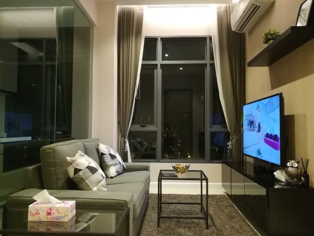 For RentCondoOnnut, Udomsuk : Condo for rent: Mayfair Place Sukhumvit 50, BTS On Nut, rental price 17,500 baht, 1 bedrooms, 1 bathroom, 35 sq m, 14th floor, furniture and appliances