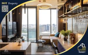 For SaleCondoSukhumvit, Asoke, Thonglor : For sale: The Esse Asoke, Ultimate Luxury Condo in the heart of Asoke, 1 bedroom, 1 bathroom, high floor 40+ but fully furnished, near MRT Phetchaburi