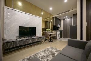 For RentCondoSukhumvit, Asoke, Thonglor : Condo for rent, Ashton Asoke, BTS Asoke, rental price 35,000 baht, 1 bedroom, 1 bathroom, 35 sq m, 18th floor, furniture and appliances