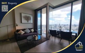 For SaleCondoSukhumvit, Asoke, Thonglor : For sale: The Esse Asoke, Ultimate Luxury Condo, 1 large bedroom, 1 bathroom, corner room, high floor, 40+, fully furnished, near MRT Phetchaburi