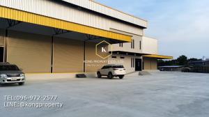 For RentFactorySamut Prakan,Samrong : Factory for rent, purple area, Bang Phli, Samut Prakan, Bang Na, Trad, Km 19, area 2,450 sq m.