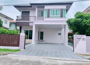 For RentHouseLadkrabang, Suwannaphum Airport : 3 Bedroom Detached House For Rent in Burasiri Onnut – Bangna