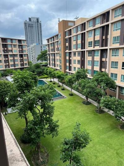 For RentCondoPathum Thani,Rangsit, Thammasat : D Condo Campus Resort Rangsit for rent30sqm. C building 9,000฿/Month