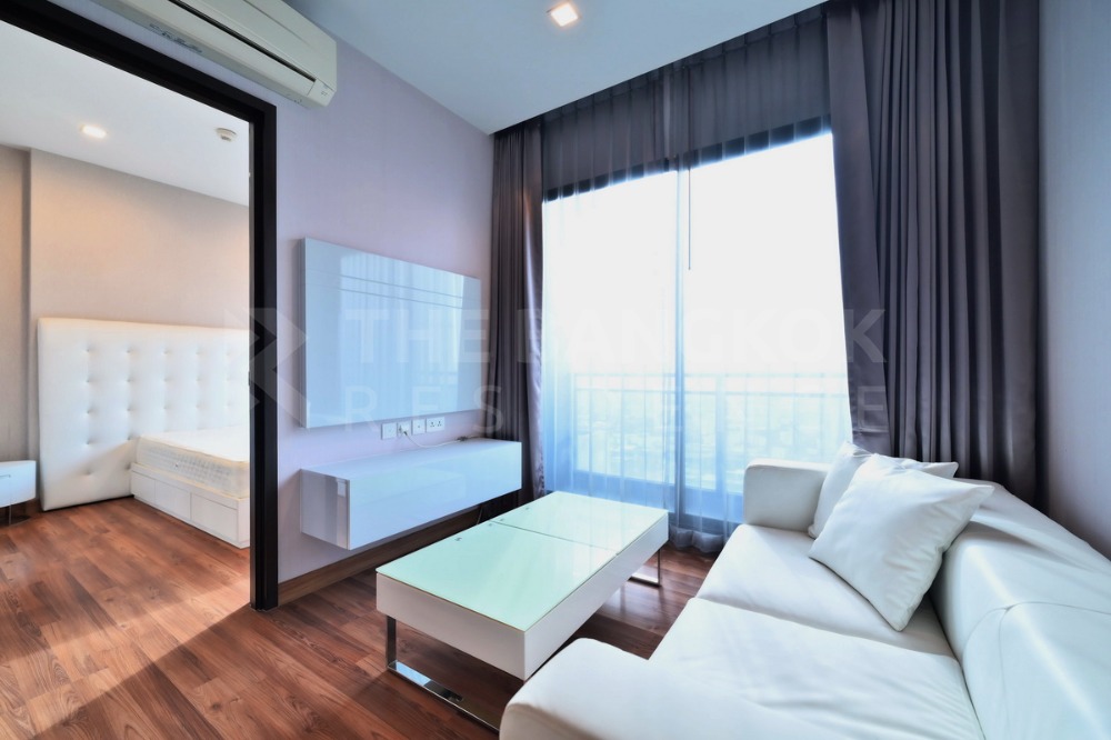 For SaleCondoRatchadapisek, Huaikwang, Suttisan : 🔥 Urgent sale, beautiful room, cheapest price, good view, worth living, furnished, Ivy Ampio, 1 bedroom, 44.19 sq.m., only 6.5mb