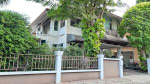 For RentHouseLadprao101, Happy Land, The Mall Bang Kapi : R1955 Single house for rent, Fah Green Park Village, Lat Phrao 101 (vacant)