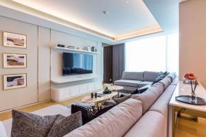 For RentCondoWitthayu, Chidlom, Langsuan, Ploenchit : Condo for rent Baan sindhorn 2 bedrooms in the heart of sindhorn village next to vela lobby view kimpton malai