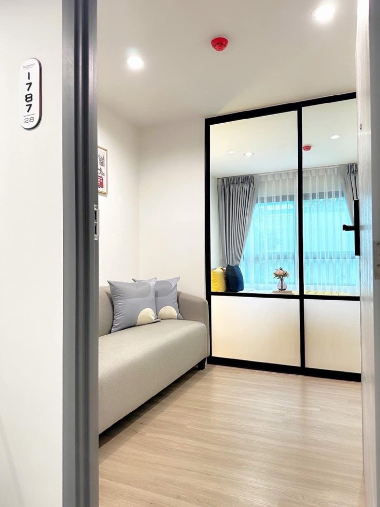 For RentCondoPattanakan, Srinakarin : For rent 🎀Icondo Active Phatthanakan, 2nd floor, Building A, price 12,000 baht, beautiful, brand new room, ready to move in✨️