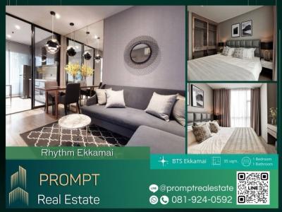 For RentCondoSukhumvit, Asoke, Thonglor : QR03848 - RHYTHM Ekkamai  - 35 sqm - BTS Ekkamai / BTS Thong Lor