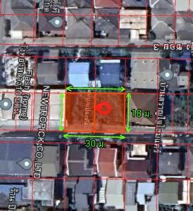 ขายที่ดินโชคชัย4 ลาดพร้าว71 : ขายที่ดินเปล่า ลาดพร้าว 62  ขนาด 134 ตร.ว  หน้ากว้าง 30 เมตร ลึก 18 เมตร   เหมาะสร้าง ใกล้รถไฟฟ้าสายสีเหลือง  สถานี โชคชัย 4 และ สถานีลาดพร้าว 71 📌 รหัสทรัพย์ L050 📌