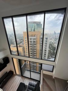 For RentCondoRama9, Petchburi, RCA : For rent: Ideo Mobi Asoke 1 bedroom (Duplex). Contact us to inquire and make an appointment to view the room.