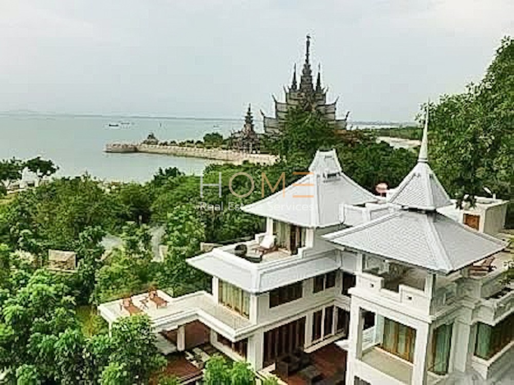 For SaleHousePattaya, Bangsaen, Chonburi : Single house, Pool Villa next to the sea North Pattaya / 5 bedrooms (SALE WITH TENANT) NEWC168