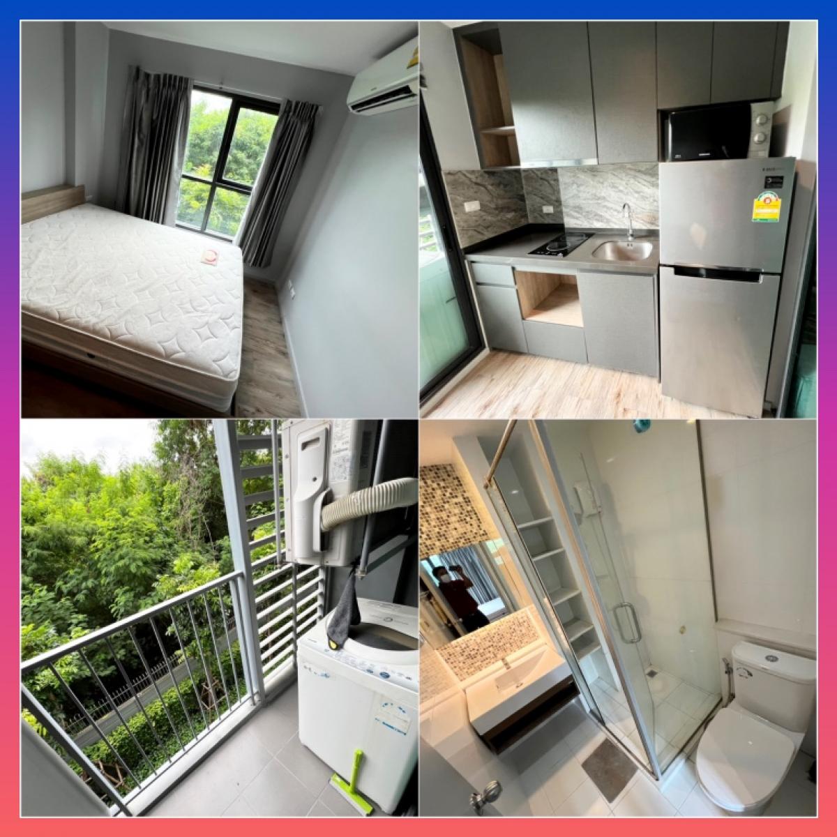 For RentCondoBangna, Bearing, Lasalle : Aspen Condo Aspen Lasalle Sukhumvit 105 Condo for rent near BTS Sri Lasalle, Sikarin Hospital, Bangna, Khlong Nong Bua