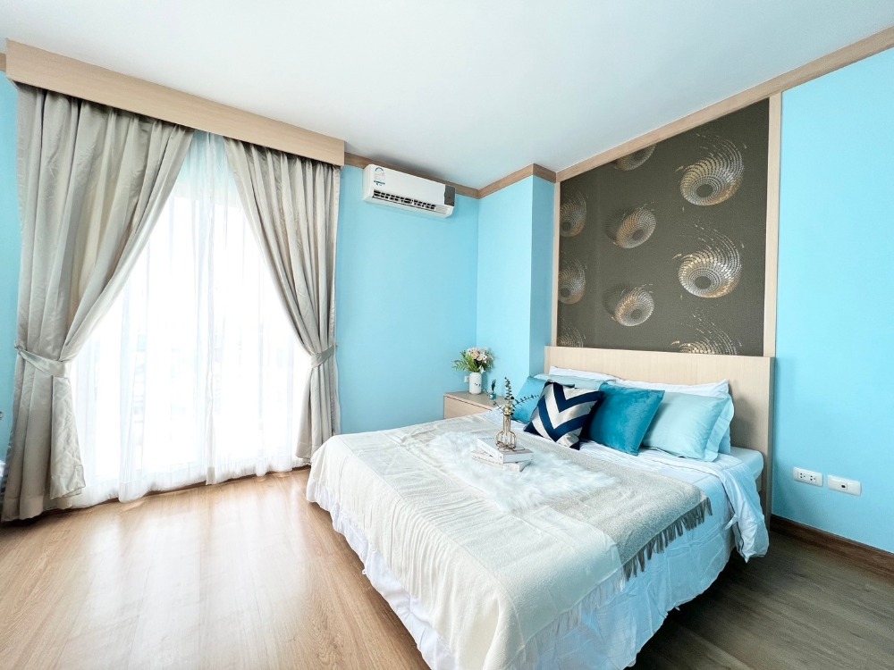 For SaleCondoRattanathibet, Sanambinna : 🎯Selling below cost, can borrow more than 100 🌟Selling a large corner room, nice to live in #Supalai Park Krarai Ngamwongwan, open and airy view, large room, 2 bedrooms, 1 bathroom, 1 living room, separate kitchen, common area here is good, only 30 baht p