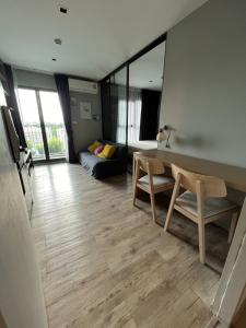 For RentCondoBangna, Bearing, Lasalle : Aspen Condo Lasalle Phase A, rental price 7,500/month 🚅 MRT Sri Lasalle 500 meters, opposite Sikarin Hospital