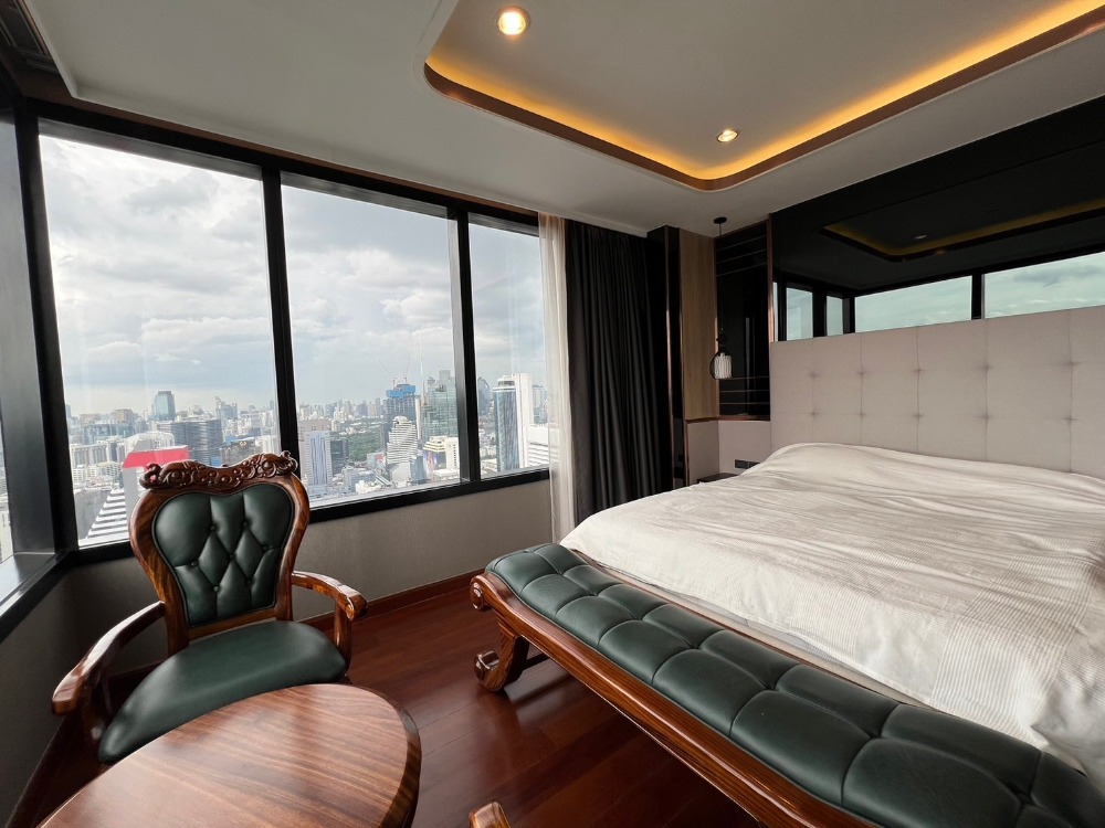 ให้เช่าคอนโดสีลม ศาลาแดง บางรัก : FOR RENT ! HOT PRICE ; 3 BEDS PENTHOUSE @M Silom Condo. Pet allowed