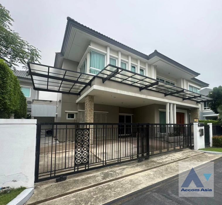 For SaleHousePattanakan, Srinakarin : 4 Bedrooms House for Sale in Latkrabang, Bangkok near ARL Ban Thap Chang at Grand Bangkok Boulevard Rama 9 Srinagarindra (AA41451)