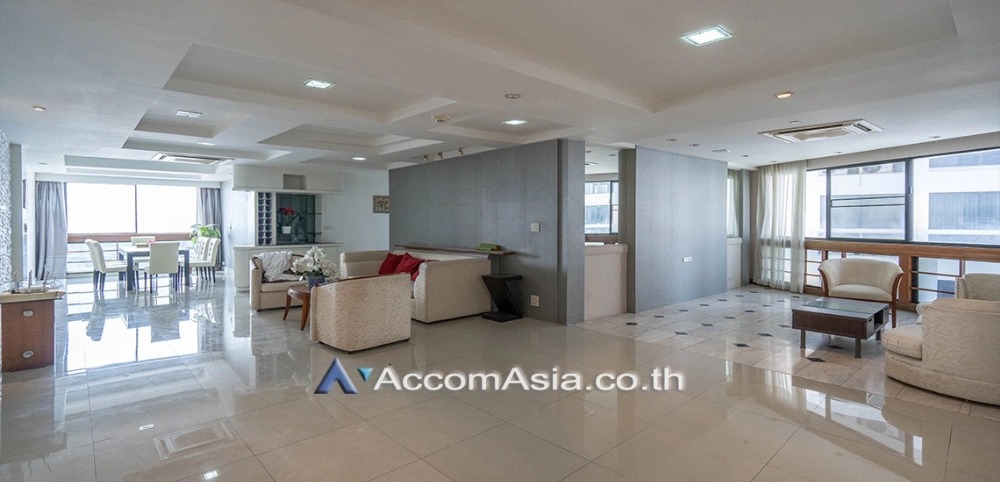 ให้เช่าคอนโดสุขุมวิท อโศก ทองหล่อ : Pet-friendly | 3 Bedrooms Condominium for Rent in Sukhumvit, Bangkok near BTS Phrom Phong at President Park Sukhumvit 24 Pine tower (AA16194)