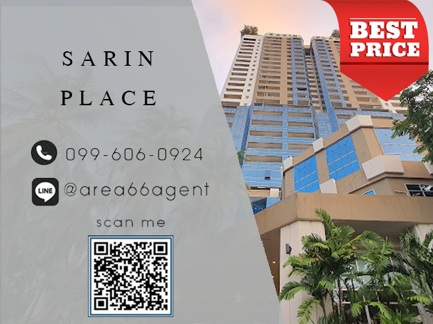 For SaleCondoKasetsart, Ratchayothin : 🔥 For sale!! Sarin Place Condo