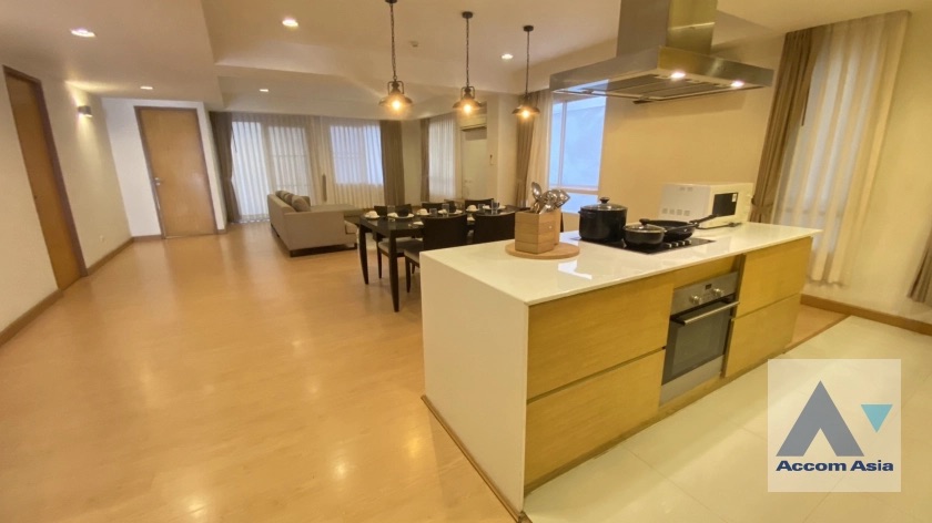 ให้เช่าคอนโดสุขุมวิท อโศก ทองหล่อ : 3 Bedrooms Apartment for Rent in Sukhumvit, Bangkok near BTS Phrom Phong at The Prestigious Residential (AA24954)