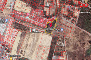 For SaleLandCha-am Phetchaburi : Land for sale, 4 rai 52 square wa, Cha-am, Phetchaburi