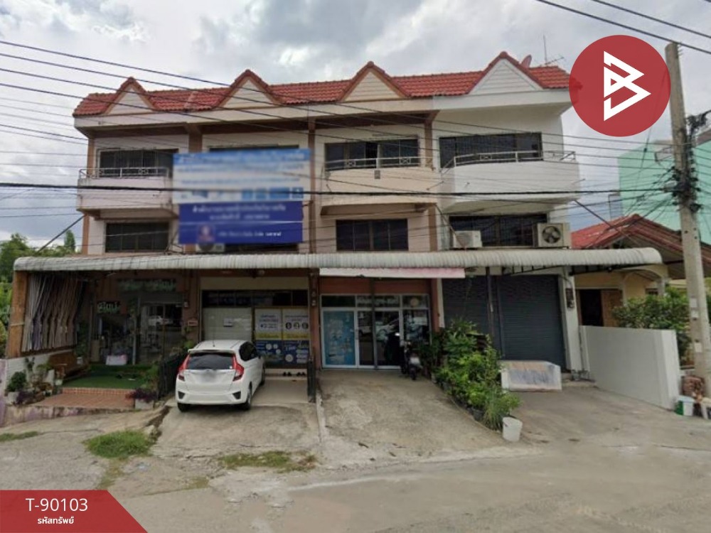 For SaleShophouseNakhon Sawan : Commercial building for sale, area 21 square wah, Nakhon Sawan Tok, Nakhon Sawan