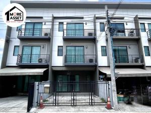 For SaleTownhouseRama5, Ratchapruek, Bangkruai : Urgent sale!! 3-storey townhouse, Baan Klang Muang, Ratchaphruek-Rama 5, good location, convenient transportation