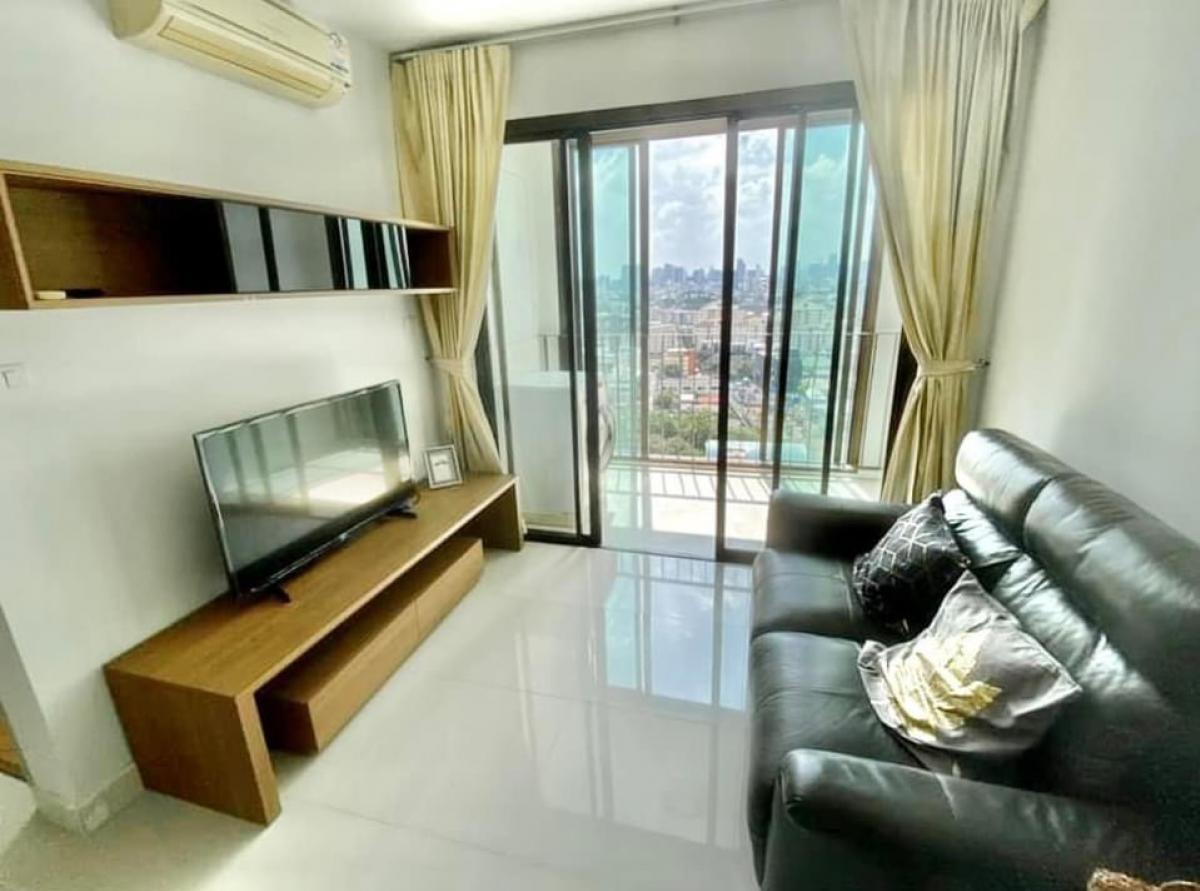 For RentCondoLadprao, Central Ladprao : Condo for rent, Ideo Lat Phrao 5, 19th floor, size 54.22 sq m., 2 bedrooms, 2 bathrooms