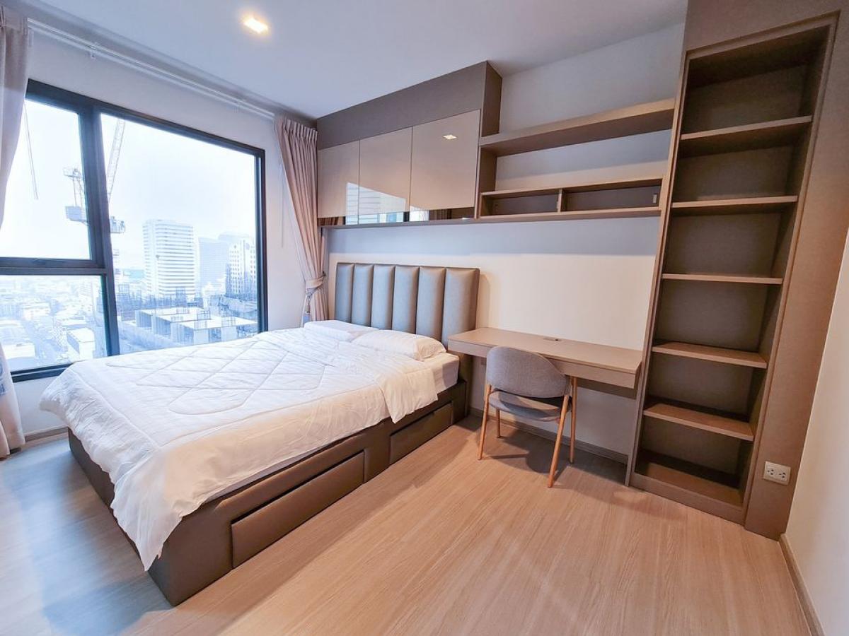 For RentCondoRama9, Petchburi, RCA : Life Asoke Rama 9 ✨ Vacant room ready to move in, beautiful room, near MRT Rama 9