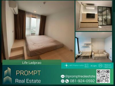 For RentCondoLadprao, Central Ladprao : KL04343 - Life Ladprao - 35 sqm - MRT PhahonYothin / BTS HaYekLadPrao / CentralLadprao