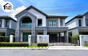 For SaleHouseNonthaburi, Bang Yai, Bangbuathong : Single house for sale!! Bangkok Boulevard Signature Prachachuen, large luxury house, best price in the project