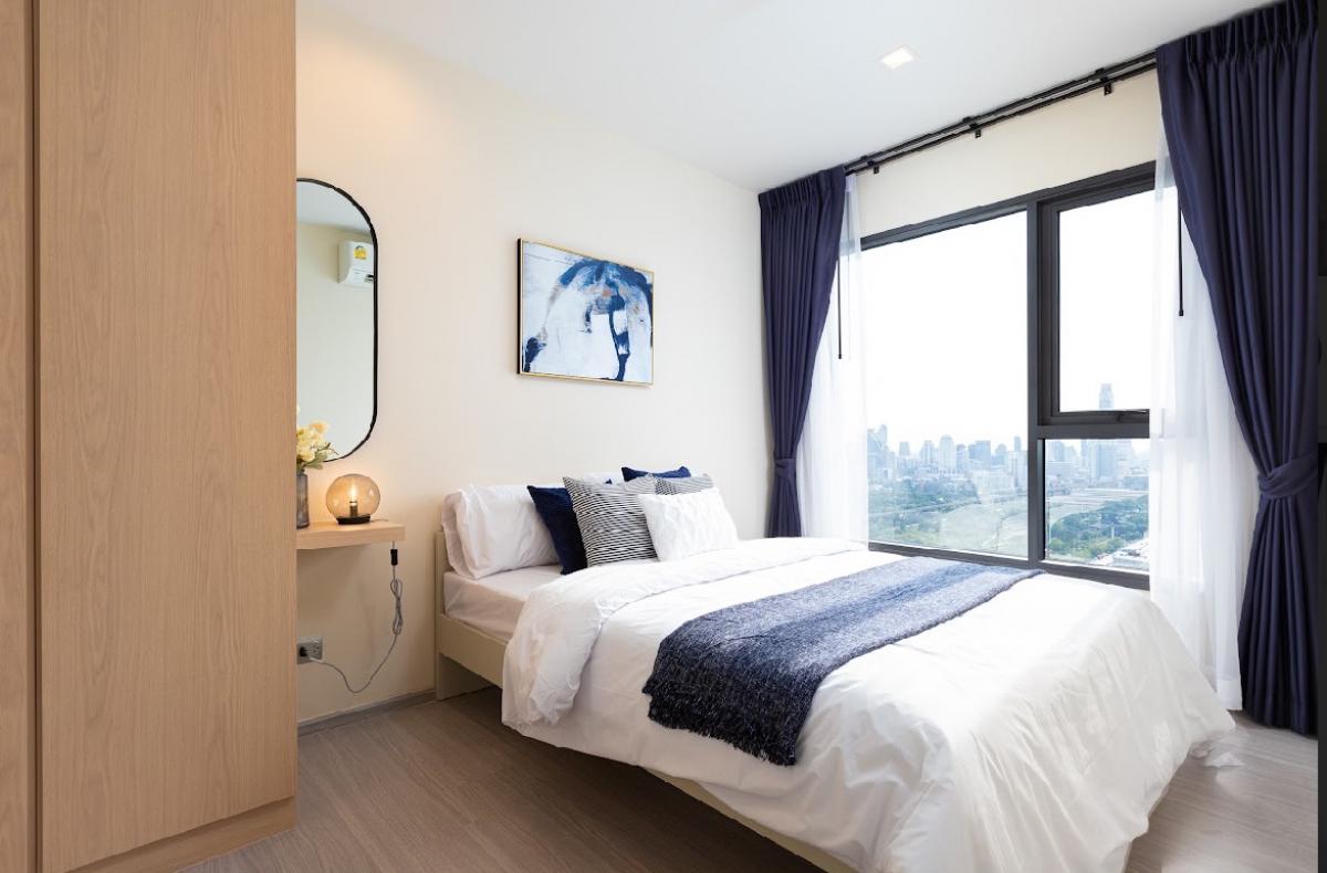 For SaleCondoRama9, Petchburi, RCA : 🏢 For sale 𝐋𝐢𝐟𝐞 𝐀𝐬𝐨𝐤𝐞 𝐇𝐲𝐩𝐞, 1 bedroom, 1 bathroom, size 32.32 sq m, 36th floor, beautifully decorated, ready to move in, near MRT Rama 9